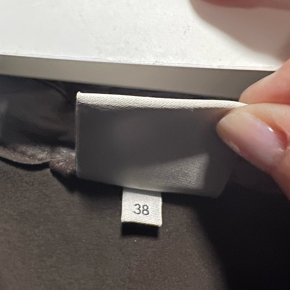 Karen by Smonsen Brown Leather Shirt with snap closures - Picture 8 of 12